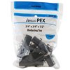 Apollo Pex 3/4 in. x 3/4 in. x 1/2 in. Plastic PEX Barb Reducing Tee (5-Pack), 5PK PXPAT3434125PK